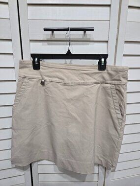 Peck and Peck Skort tan Size 12